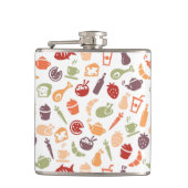 Nahrungsmittelmuster Flachmann (Vorderseite)