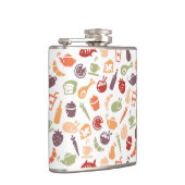 Nahrungsmittelmuster Flachmann (Rechts)