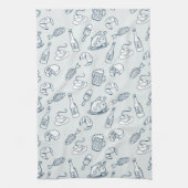 Nahrungsmittelmuster Handtuch (Vertikal)