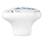 Nahrungsmittelmuster Keramikknauf (Seitenansicht)