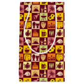 Nahrungsmittelmuster Kleine Geschenktüte (Vorderseite)