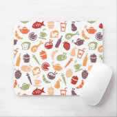 Nahrungsmittelmuster Mousepad (Mit Mouse)