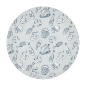 Nahrungsmittelmuster Schneidebrett (Vorderseite)