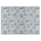 Nahrungsmittelmuster Schneidebrett (Vorderseite)