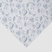 Nahrungsmittelmuster Seidenpapier (Ausschnitt)