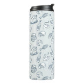 Nahrungsmittelmuster Thermosbecher (Nach links gedreht)