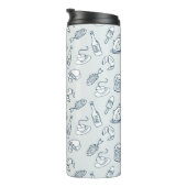 Nahrungsmittelmuster Thermosbecher (Nach rechts gedreht)