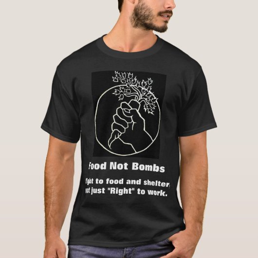 Nahrungsmittelnicht Bomben T-Shirt (Vorderseite)