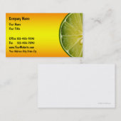 NahrungsmittelVisitenkarten Visitenkarte (Vorne/Hinten)