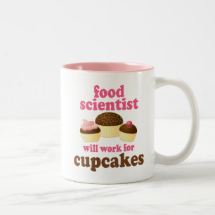 Nahrungsmittelwissenschaftler-(lustiges) Geschenk Zweifarbige Tasse