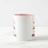 Nahrungsmittelwissenschaftler-(lustiges) Geschenk Zweifarbige Tasse (Mittel)