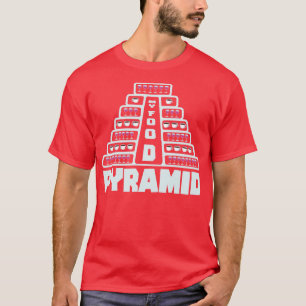 Nahrungspyramide Kaffeetrinken T-Shirt