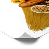 Nahrungspyramide Poster (Ecke)