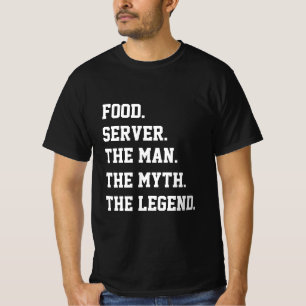Nahrungsserver für den Menschen Der Mythos Der leg T-Shirt