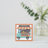 Nahrungstransporter Quadratische Visitenkarte (Stehend Vorderseite)