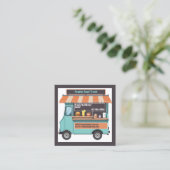 Nahrungstransporter Quadratische Visitenkarte (Stehend Vorderseite)