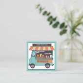 Nahrungstransporter Quadratische Visitenkarte (Stehend Vorderseite)