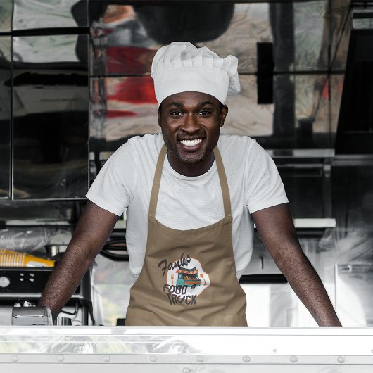 Nahrungswagen Küche Schürze