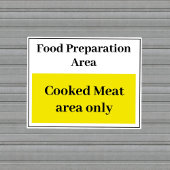 Nahrungszubereitung Aufkleber