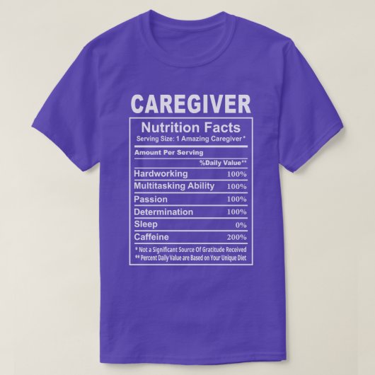 Nährwerteinflüsse T-Shirt (Design vorne)