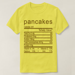 Nährwertkennzeichnung T-Shirt
