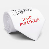 NAHS BULLDOGGEN-KRAWATTE KRAWATTE (Gerollt)