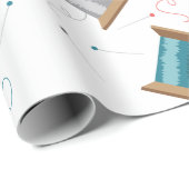 Nähschablone Geschenkpapier (Rolleneckpunkt)