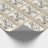 Nähschere Geschenkpapier (Ecke)