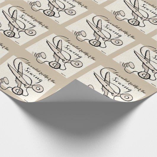 Nähschere Geschenkpapier (Ecke)