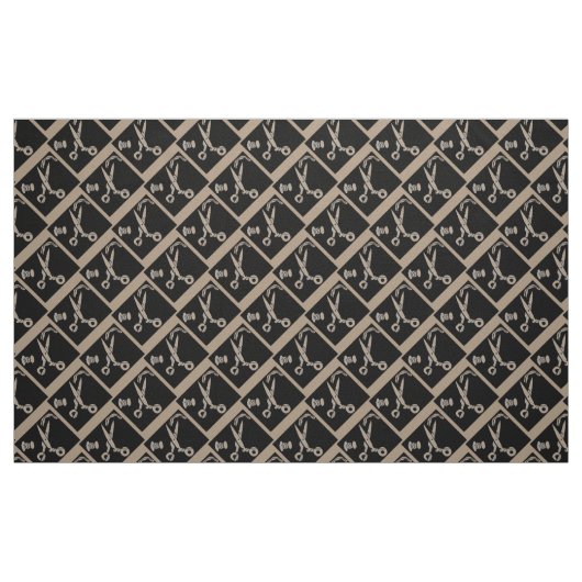 Nähschere (Hintergrundfarbe anpassen) Stoff (Fat Quarter (45,7 x 55,9 cm))