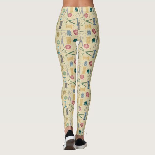 Nähschere Leggings (Rückseite)