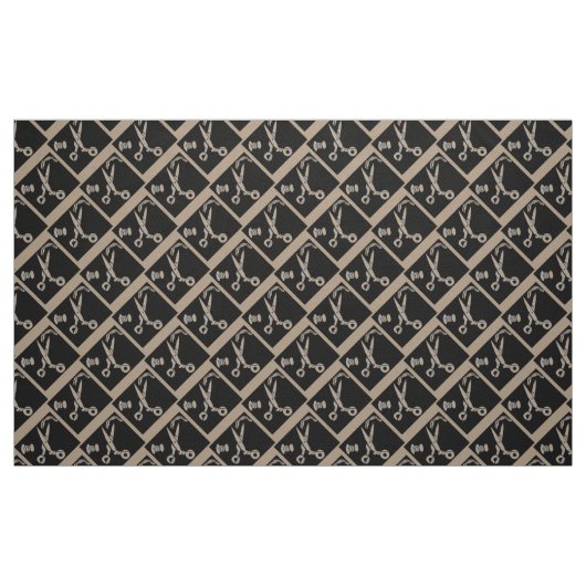 Nähscheren (Anpassen der Hintergrundfarbe) Stoff (Fat Quarter (45,7 x 55,9 cm))
