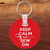 Nähschlüssel Schlüsselanhänger (Vorderseite)