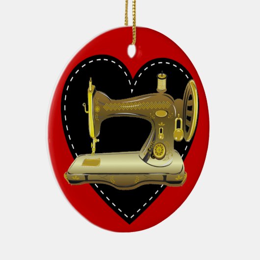 Nähschmuck - SRF Keramik Ornament (Rechts)