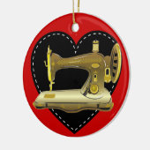 Nähschmuck - SRF Keramik Ornament (Links)