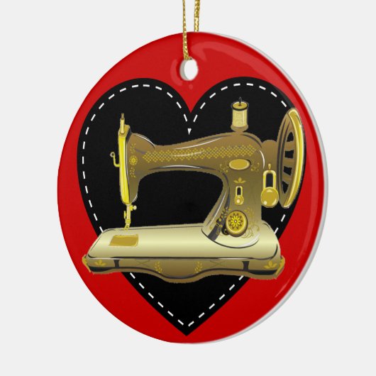 Nähschmuck - SRF Keramik Ornament (Links)