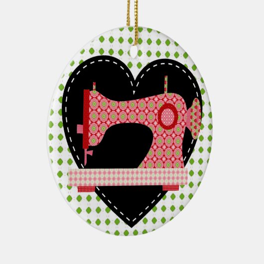 Nähschmuck - SRF Keramikornament (Rechts)