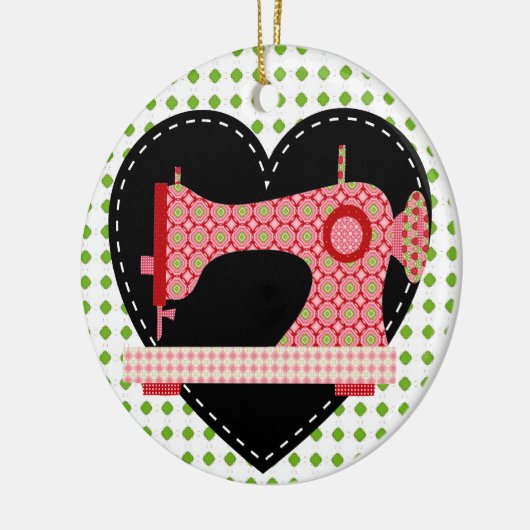 Nähschmuck - SRF Keramikornament (Links)