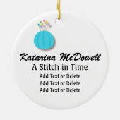 Nähschmuck - SRF Keramikornament (Hinten)