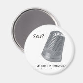 Nähschutz Magnet (Vorderseite/Rückseite)