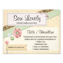 Nähstifte, Tasten und Werbezeichen für Multifunkti