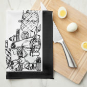 Nähstoffe Wohngestaltung American MoJo Kitchen Tow Geschirrtuch (Viertel Falte)