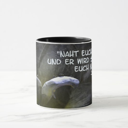 Naht euch Gott... Tasse (Zentrum)