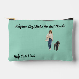 Nähtasche für den Besitzer eines angenommenen Hund Zubehörtasche