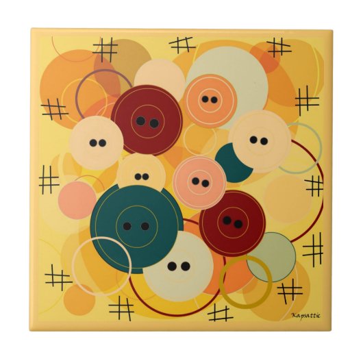 Nähtasten Fliese (Vorderseite)