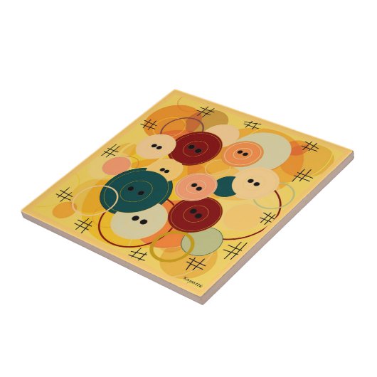 Nähtasten Fliese (Seite)