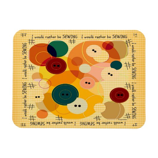 Nähtasten Premium Magnet (Horizontal)