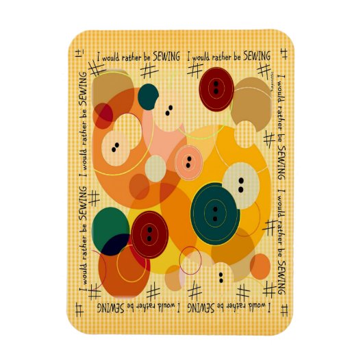 Nähtasten Premium Magnet (Vertikal)