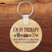 Nähtherapie Schlüsselanhänger (Vorderseite)