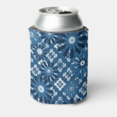Nahtlos abstrakt, modern, kariert, kariert dosenkühler (Kanne Rückseite)